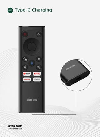 ريموت كنترول تحكم لاسلكي مع لوحة مفاتيح ماركة GREEN