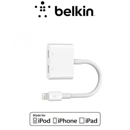 وصلة بيلكن الأصلية سماعه لايتنينج وشاحن لايتنينج