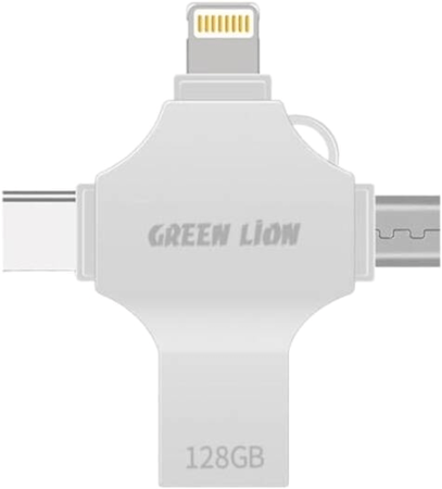 فلاش درايف نقل بيانات 4 منافذ - 128 قيقا ماركة GREEN