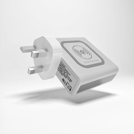 فيش جداري 3×1 بطارية متنقلة 9700+ فيش جداري + شحن لاسلكي