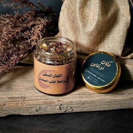 لبان مسقى بخشب الصندل  عبوة 70 جرام