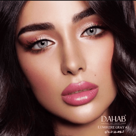 عدسات ذهب زينه LUMIRERE GRAY #3