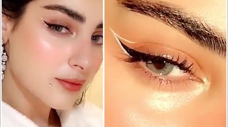 ايلاينر ابيض روز بيري