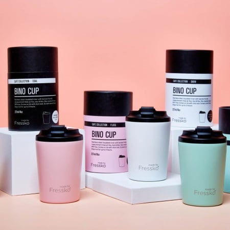 8OZ كوب فريسكو باللون الأخضر