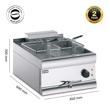 (LINCAT DF49) قلاية كهربائية من الفولاذ المقاوم للصدأ بخزان واحد - 15 لترًا