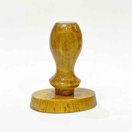 5.5cm×3.5cm ختم خشب تقليدي بيضاوي