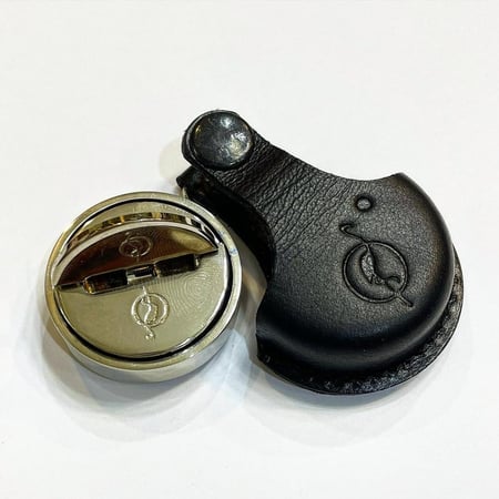 ختم جيب روسي أسود (قطر 3cm)