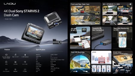 LINGDU V820 (أمامية وخلفية)