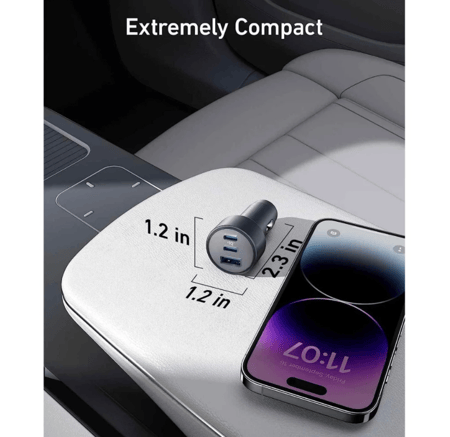 أنكر - شاحن سيارة 335 بقوة 67 واط - اسود