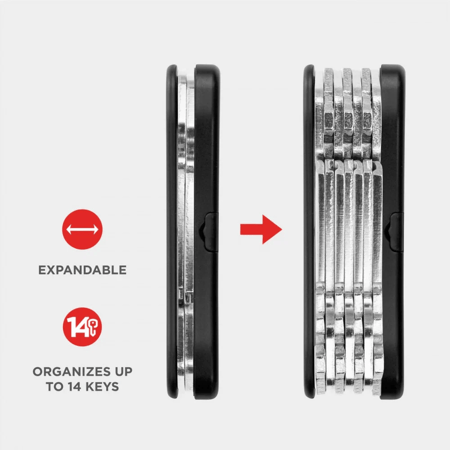 منظم مفاتيح KeySmart iPro مع دعم Apple Find My