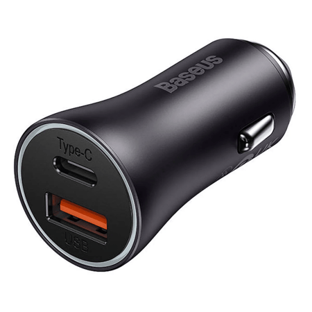 شاحن سيارة Baseus السريع U+C بقدرة 60W