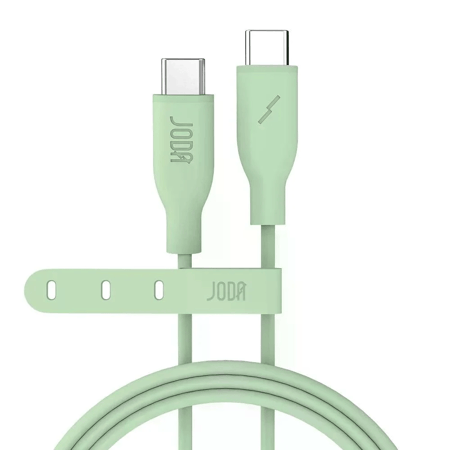 JODA كابل شحن سيليكون 60 واط 1 متر - ألوان متعددة