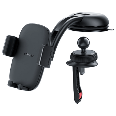 AceFast D5 حامل سيارة بقاعدتين (مكيف أو شفط)