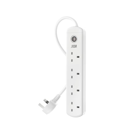 جودا VoltLink توصيلة كهرباء 4 منافذ بطول 3 متر