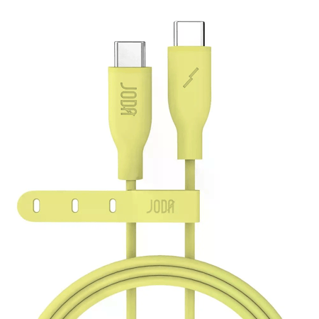 JODA كابل شحن سيليكون 60 واط 1 متر - ألوان متعددة