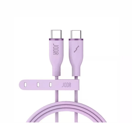 JODA كابل شحن سيليكون 60 واط 1 متر - ألوان متعددة