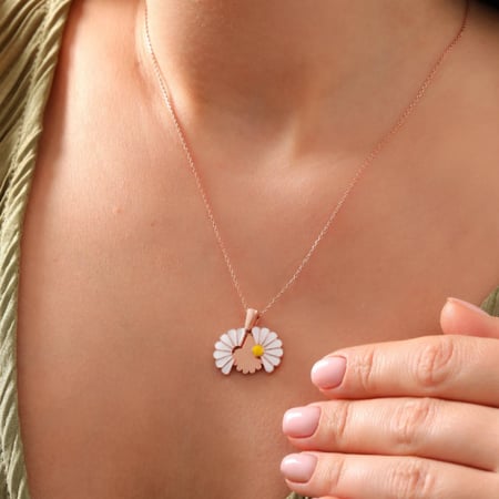 قلادة فضة نسائية - مجوهرات الريفان