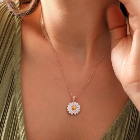 قلادة فضة نسائية - مجوهرات الريفان