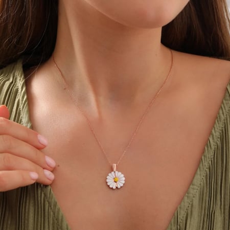 قلادة فضة نسائية - مجوهرات الريفان