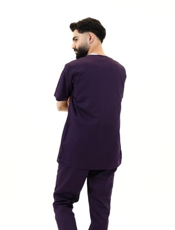 سكرب رجالي بنفسجي غامق