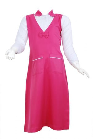 مريول ابتدائي وردي