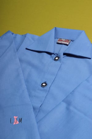 بلوزه كحلي سادة لجميع المراحل