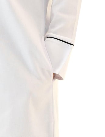 لاب كوت رجالي ابيض