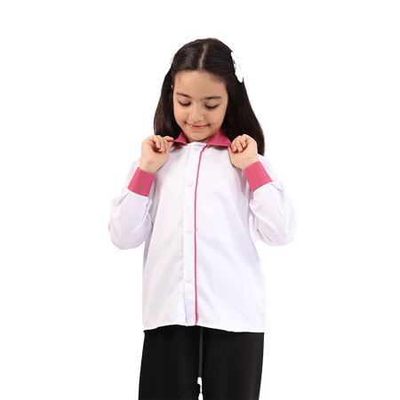 بلوزة مدرسي موديل الموسم