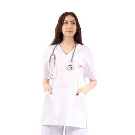 سكراب أبيض نسائي كامل