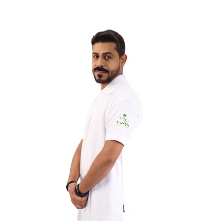 تيشرت مطرز بشعار وزارة الصحة للجنسين