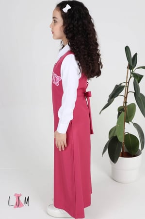 مريول ابتدائي وردي شيال