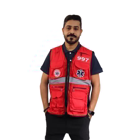 سترة مسعف الهلال الاحمر EMERGENCY