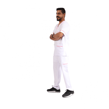 سكراب طبي رجالي ابيض