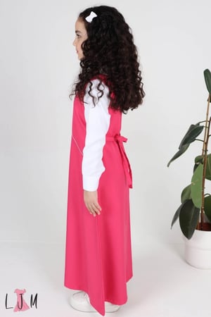 مريول ابتدائي وردي