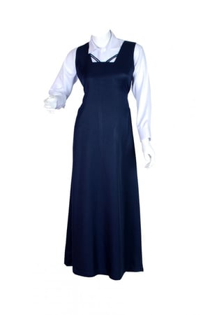 شيال مريول كحلي بدون البلوزه