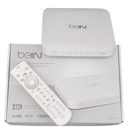 رسيفر beIN مع اشتراك باقة تميز مدة 6 اشهر + كاس العالم
