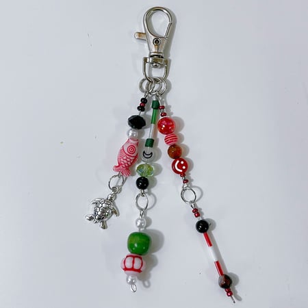 Red keychain