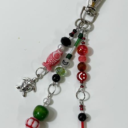 Red keychain