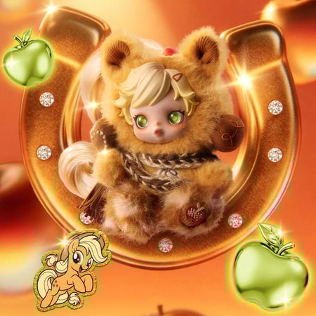 SKULLPANDA × My Little Pony Plush Doll