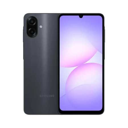جهاز سامسونج A07 اسود 128-4+4 4G