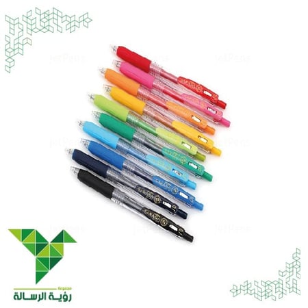 قلم زيبرا ضغاط 0.7 اخضر ZEBRA SARASA CLIP