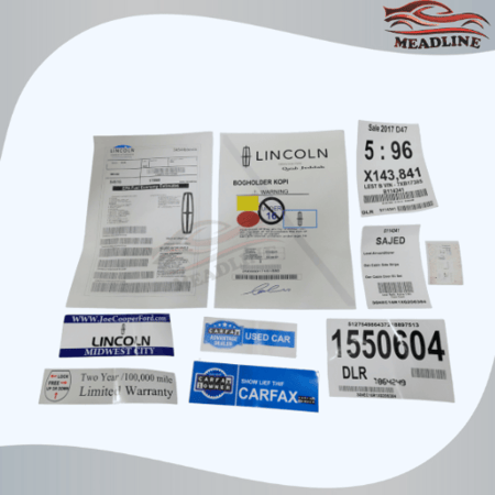 بكج استكرات وكالة لينكون ( 9 قطعة )