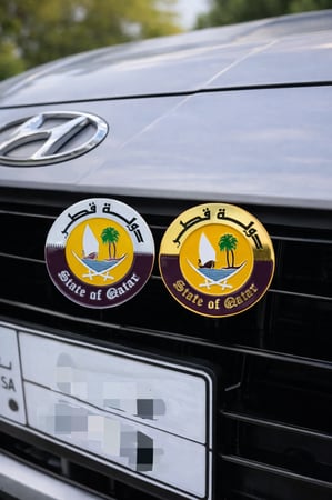 شعار قطر حديد للشبك