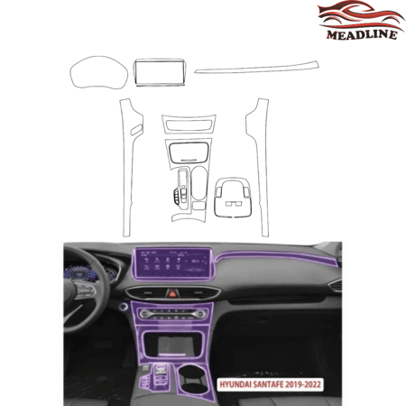 حماية داخلية هونداي سنتافي موديل 2019-2022