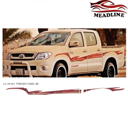 خط شطرطون هايلوكس 2011 سعودي