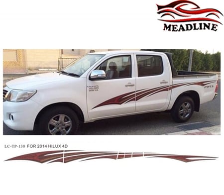 خط شطرطون هايلوكس 2014 كويتي