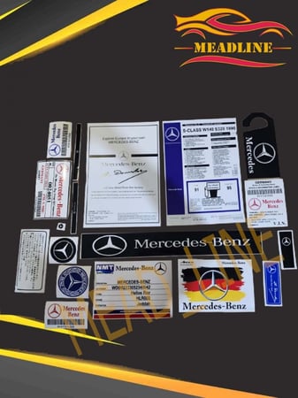 بكج استكرات وكالة مرسيدس بنز