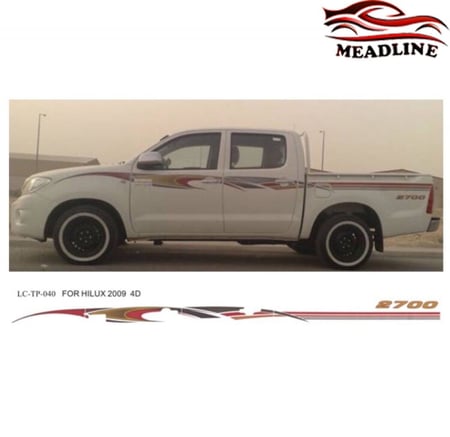 خط شطرطون هايلوكس 2009