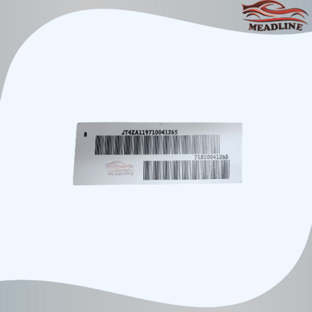 أستكر تويوتا باركود خارجي