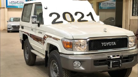 خط لاندكروزر ربع 2021 سعودي - ميد لاين - سلة